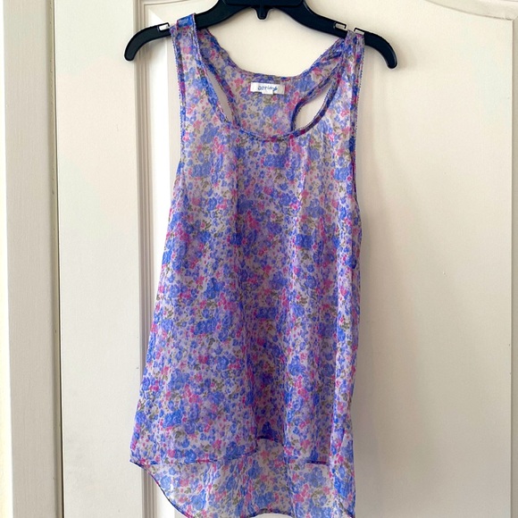 Floral Tank Top. - Picture 1 of 2